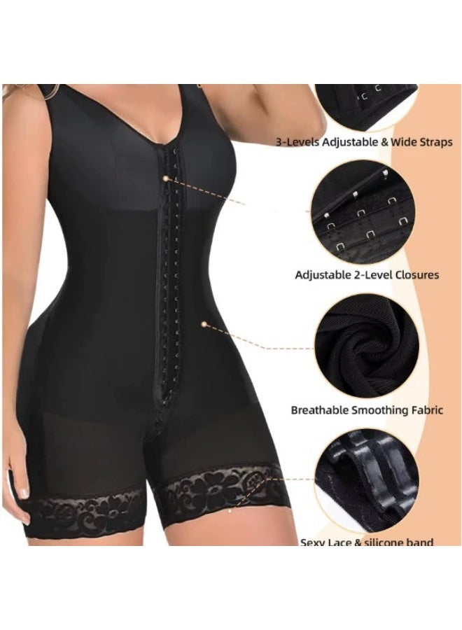 general SHAPERX Women's Fajas Colombianas Tummy Control Shapewear Postpartum Full Body Shaper Butt Lifter Bodysuit - Image 4